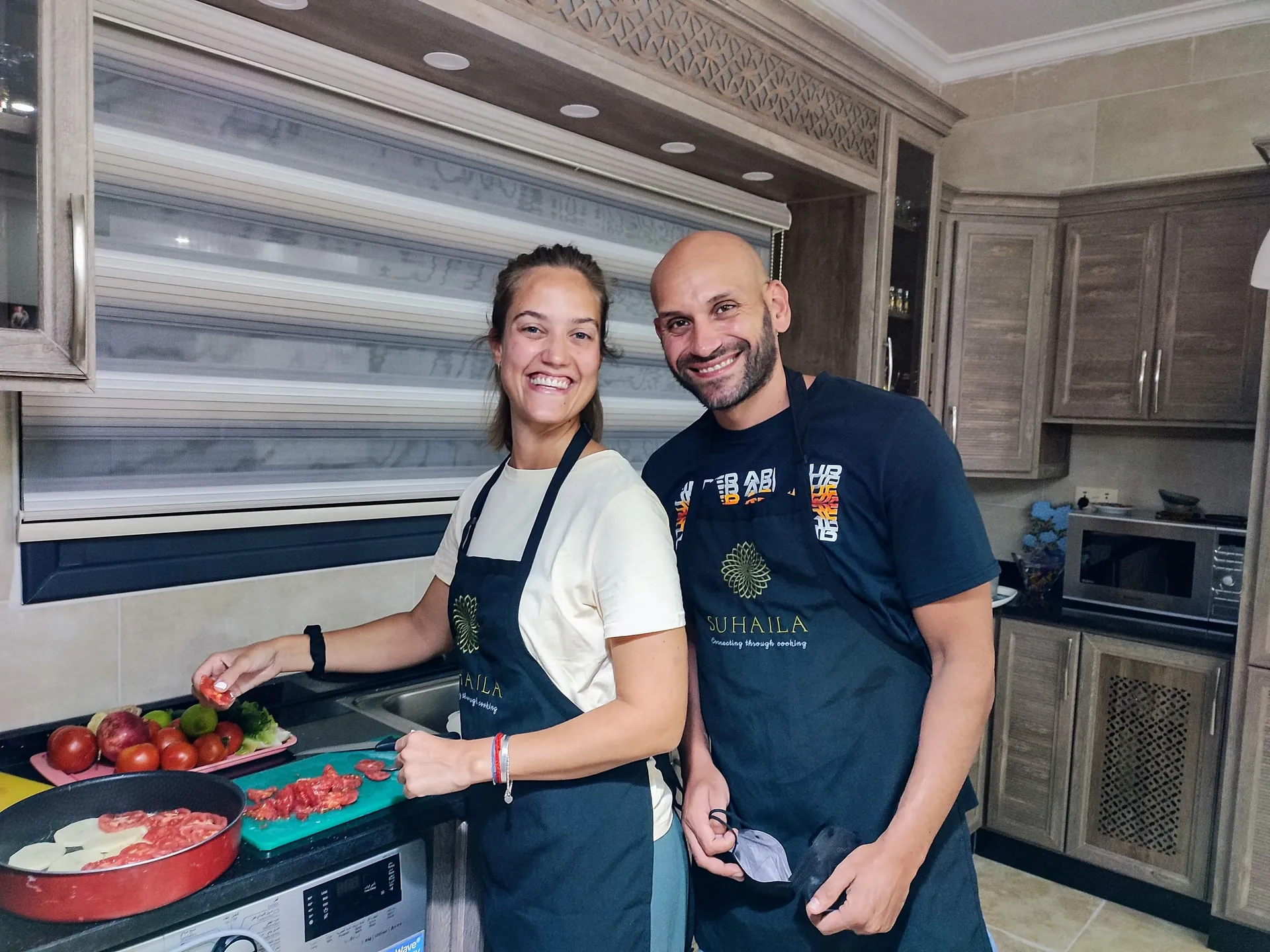 Traditional Jordanian food cooking class