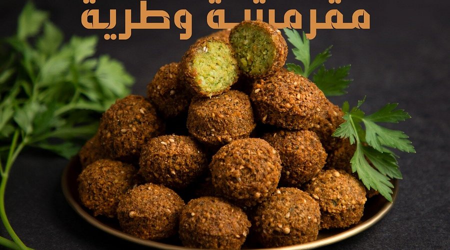 Falafel Sandwich from Falafel w Bas