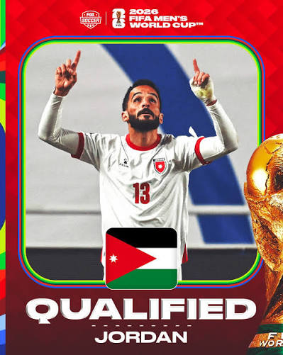 Historic Milestone: Jordan Qualifies for FIFA World Cup 2026!